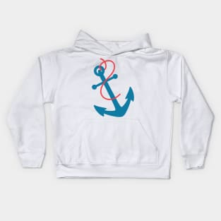 Blue Anchor Kids Hoodie